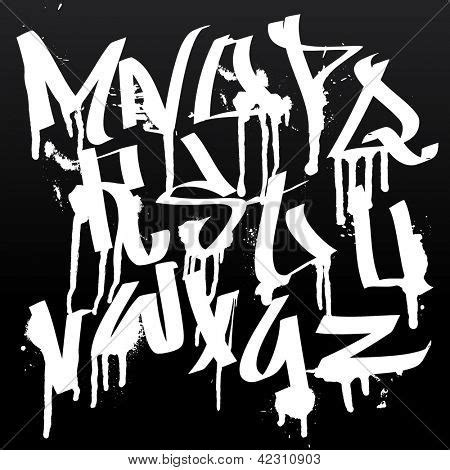 Graffiti Font Vector & Photo (Free Trial) | Bigstock