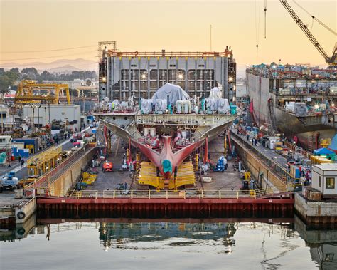 [Photo Story] Process of Making Giant Ships in a US Shipbuilding Yard ...