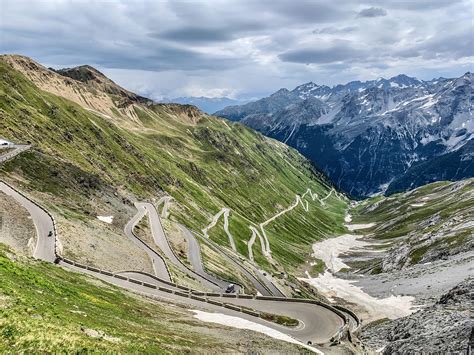 Cycling the Stelvio pass! This is the landscape after we climbed 48 ...