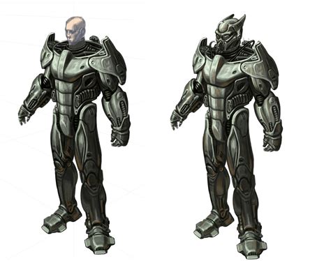 Enclave Power Armor concept art by hamburgercranium on DeviantArt