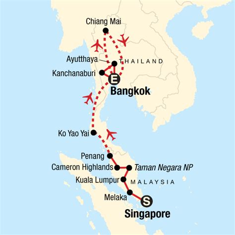 Gran cantidad de Evaluación Botánico map of malaysia and thailand ...