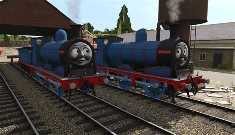 Donald and Douglas in their Blue Livery by HenrysHorrorForest on DeviantArt