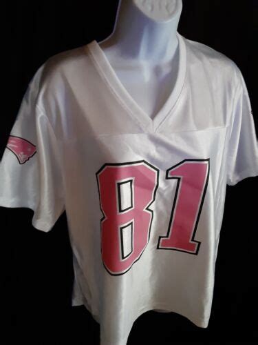 New England Patriots Moss # 81 Women's NFL Players Jersey Large, XL or ...