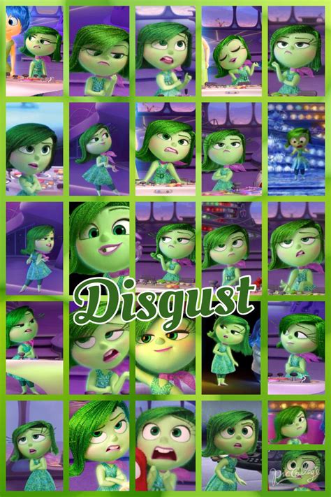 Inside out: Disgust by PrincessEmerald7 on DeviantArt