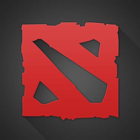 dota2 logo | Dota 2 logo, Line art drawings face, Dota 2