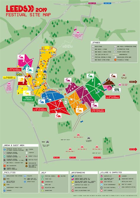 Leeds Festival | Map