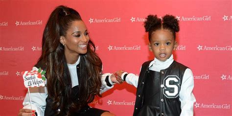 Ciara And Daughter Sienna Wear Matching Outfits