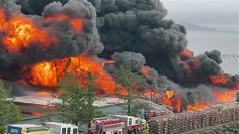 Massive Fire Hits Ilwaco, Wash. Seafood Processing Facility – Fishermens News