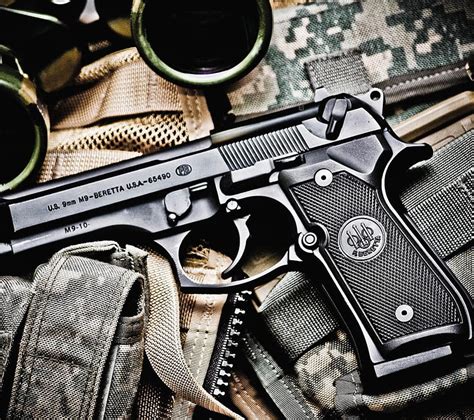 Pistol, 9mm, beretta, caliber, gun, military, weapon, HD wallpaper | Peakpx