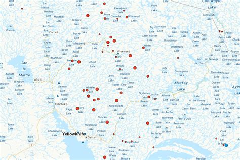 Yellowknife Fire Map, Update As Thousands Flee Canada Flames - Newsweek