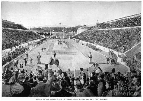 Olympic Games, 1896 Photograph by Granger