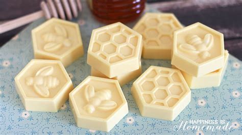 10-Minute DIY Milk & Honey Soap - Happiness is Homemade