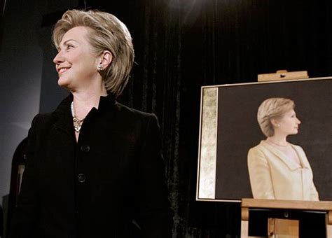 Official Portraits Of Bill And Hillary Clinton Unveiled Photos and ...