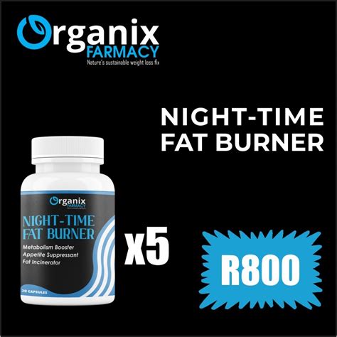 NIGHT FAT BURNER X5 | Organix Farmacy