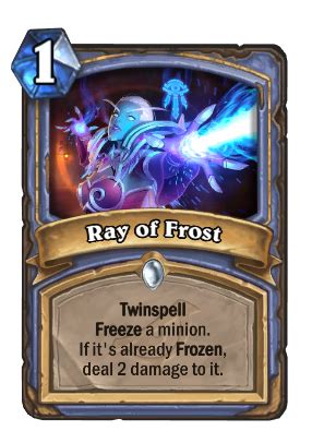 Ray of Frost - Hearthstone Wiki