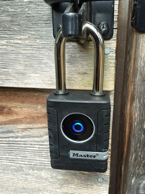 Master Lock Outdoor Bluetooth Padlock Review - Powered By Mom