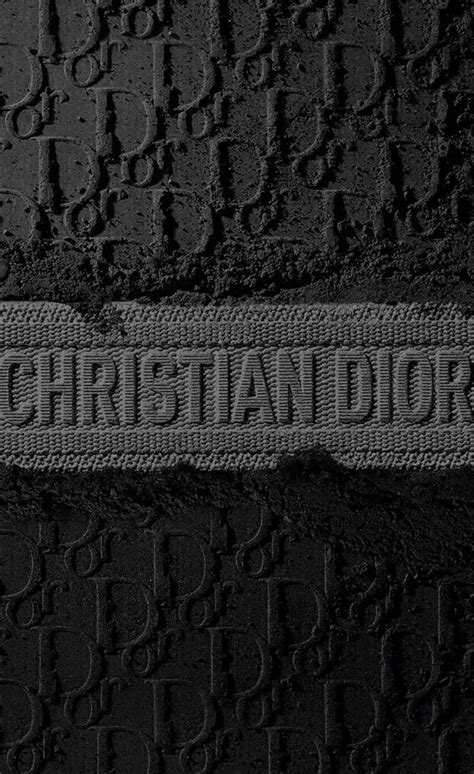 Download Christian Dior Black Designer Logo Wallpaper | Wallpapers.com ...