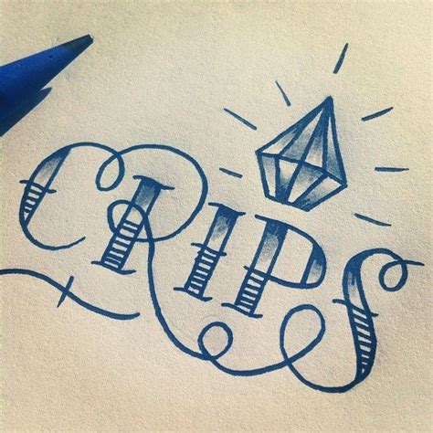 Tattoo Script, Tattoo Lettering, Lettering Fonts, Lettering Design, Crip Tattoos, Gang Tattoos ...