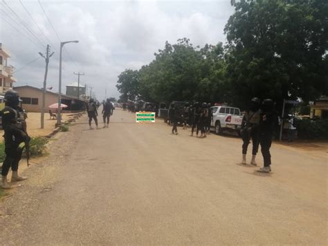 Western Togoland: Heavy Police and military presence at Kpong dam site - The Ghana Guardian News