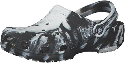 Crocs Kids' Classic Marbled Tie Dye Clog, White/Black, 9 Toddler : Amazon.ca: Clothing, Shoes ...