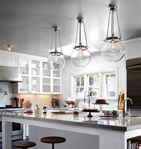 The Nice Clear Glass Pendant Lights Pendant Lighting For Kitchen Island ...