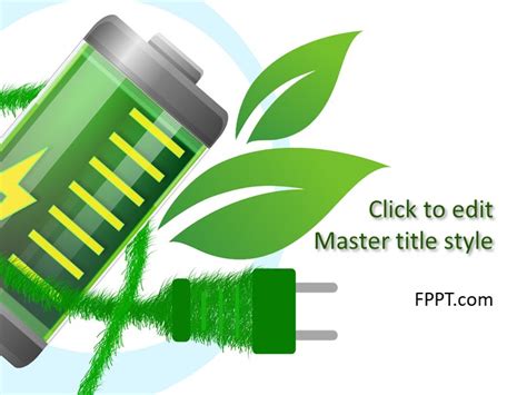 Free Green Energy PowerPoint Template - Free PowerPoint Templates