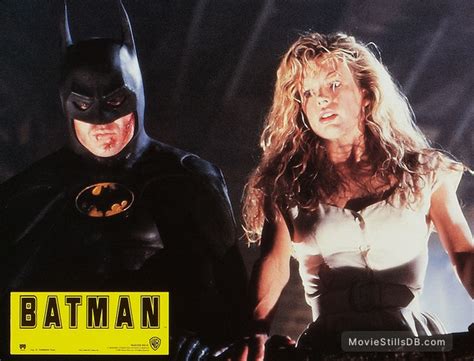 Batman - Lobby card with Michael Keaton & Kim Basinger