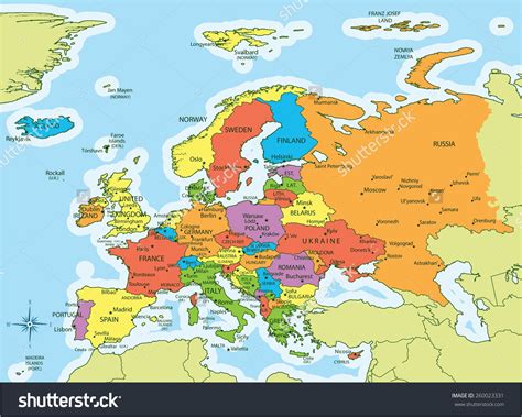 Map Of Eastern Europe with Major Cities | secretmuseum