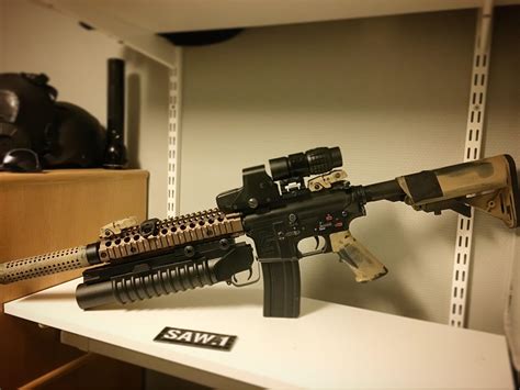 Finally got a m203 : r/airsoft