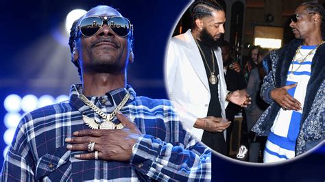 Snoop Dogg Recalls The Final Time He Saw Nipsey Hussle As A “Proud ...