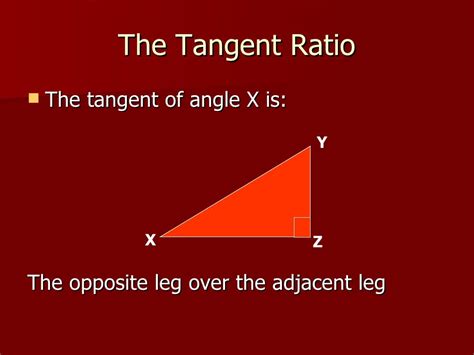 8 5 The Tangent Ratio