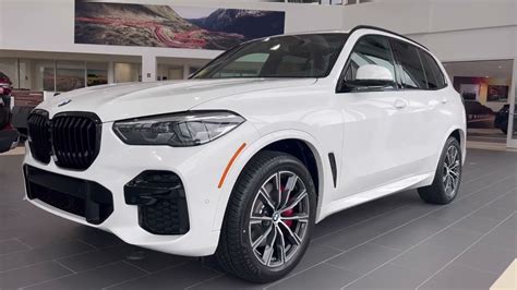 2023 BMW X5 M Sport in Alpine White w/ Shadowline Package - YouTube