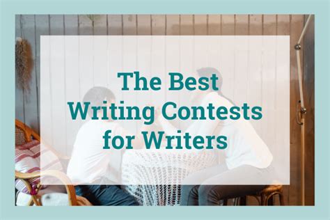 The Best Writing Contests for Writers