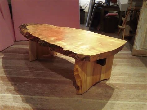 Custom Made Live Edge Spalted Maple Coffee Table by Herzfeld Studios | CustomMade.com