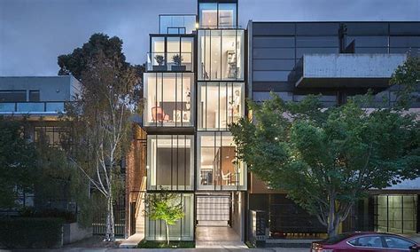 A look inside the modern five-story house built on a tiny 195sqm block | Daily Mail Online