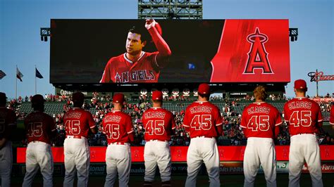 Tyler Skaggs tribute: Angels all wear No. 45 to honor late pitcher