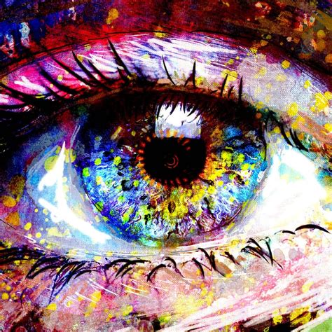 Eye Art Eye Art Print Eye Painting - Etsy