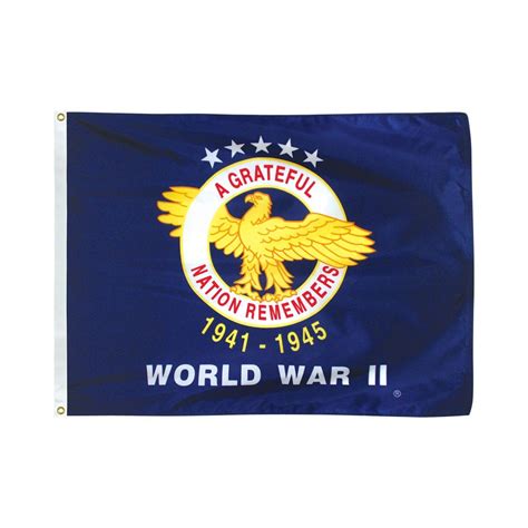 World War II Flag - Flagpole Man