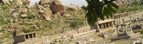 Hampi Ruins Map