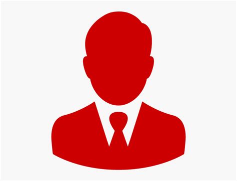 Business Person Icon - Business People Icon Red Png, Transparent Png ...