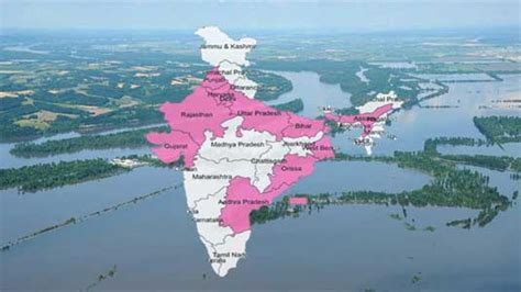 Flood Prone Areas In India Map