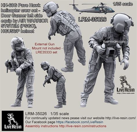 Live Resin - unfinished paintable resin figures in 1/35 scale. Accessories for military dioramas ...