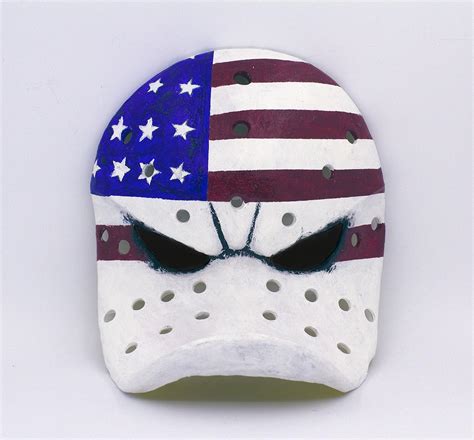 Amazon.com: mighty ducks mask anaheim payday dallas hockey: Handmade