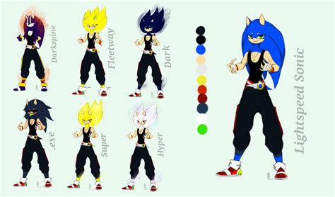 Lightspeed Sonic - Many faces by MortarRig on DeviantArt