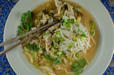 Healthy Thai Chicken Ramen Soup - Feeding the Famished