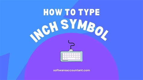 How to Type Inch symbol in Word, Windows, & Mac (On Keyboard ...