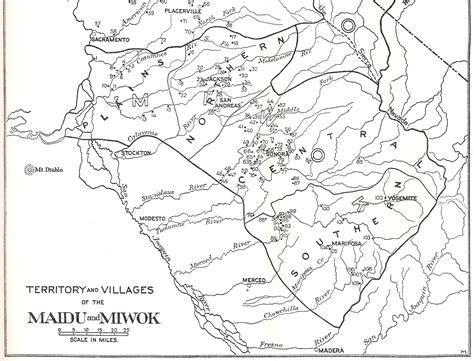 Miwok Indian Clothing | Description Map of the Plains and Sierra Miwok territories.png | Justin ...