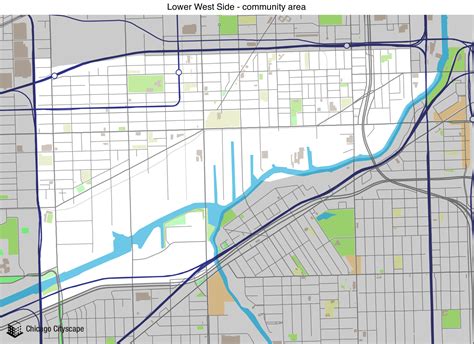 Chicago Cityscape - Map of building projects, properties, and ...