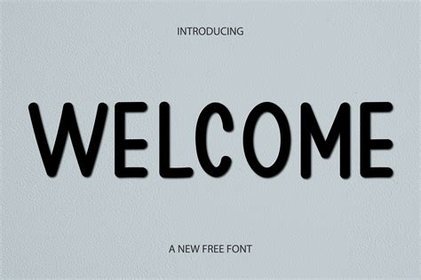 Welcome Font by MistyDesigns · Creative Fabrica