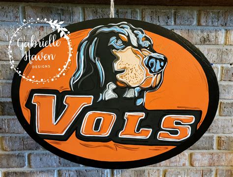 Tennessee Vols Sign, Tennessee Vols Door Hanger, Graduation Gift, Dorm ...